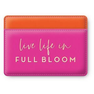 Credit Card Wallet | Live Life In Full Bloom